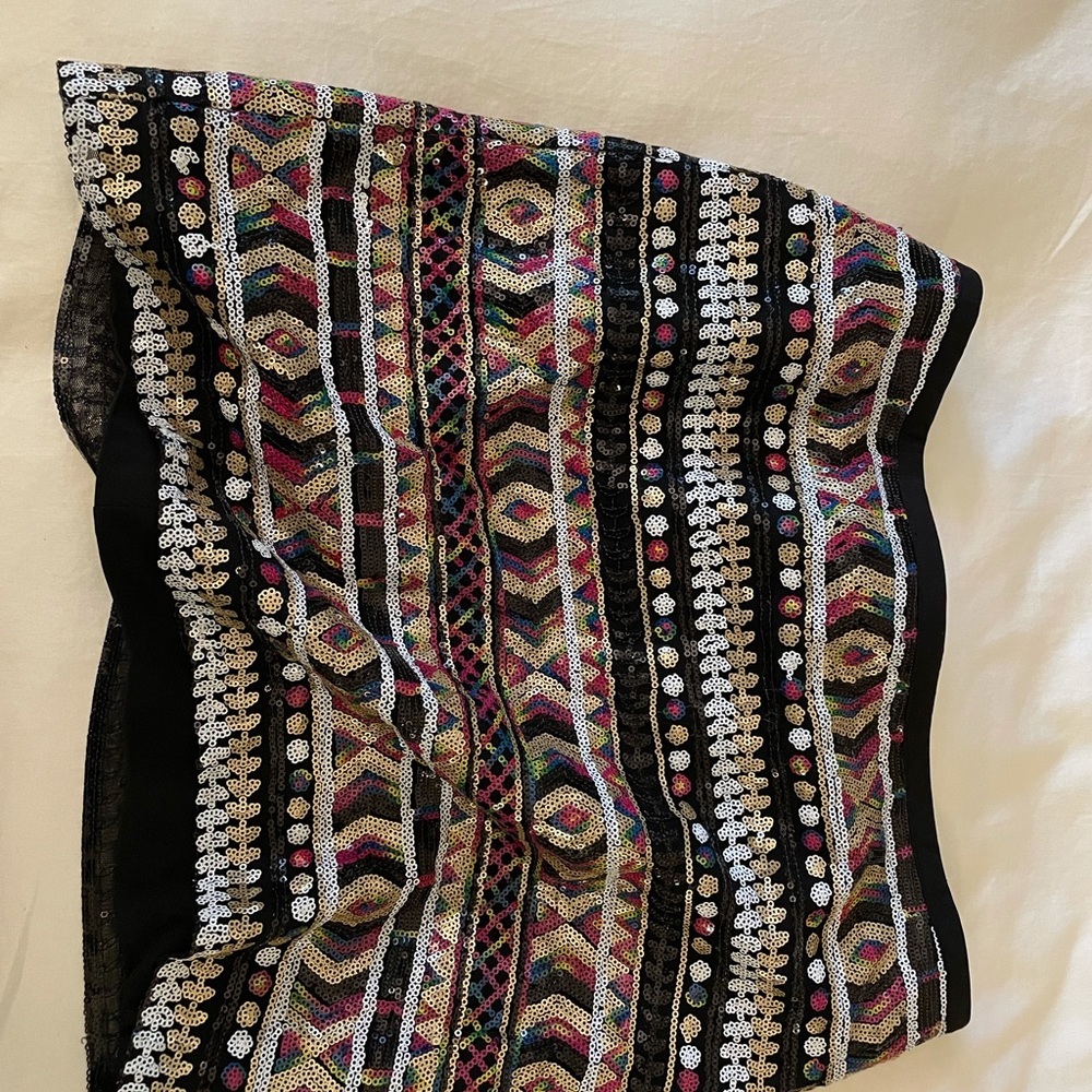 Guess Embroidered Mini Skirt